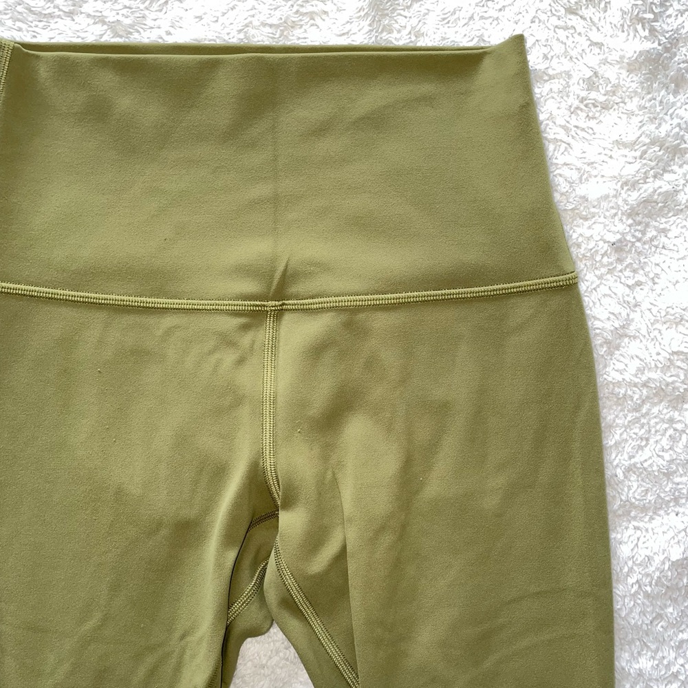 Green Lululemon Align Leggings
